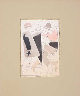 Неизвестный художник. Мужчина и женщина